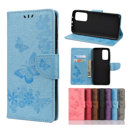 Butterflies Embossing Horizontal Flip Leather Case with Holder & Card Slots & Wallet, For Xiaomi Mi 10T Pro 5G, For Xiaomi Mi 10T 5G