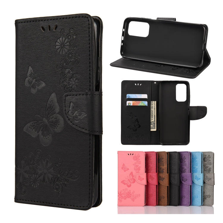 Butterflies Embossing Horizontal Flip Leather Case with Holder & Card Slots & Wallet, For Xiaomi Mi 10T Pro 5G, For Xiaomi Mi 10T 5G