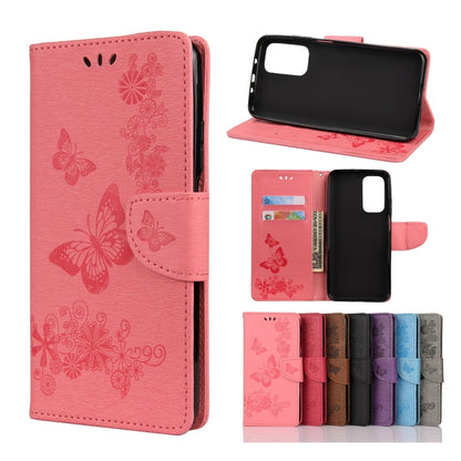 Butterflies Embossing Horizontal Flip Leather Case with Holder & Card Slots & Wallet, For Xiaomi Mi 10T Pro 5G, For Xiaomi Mi 10T 5G