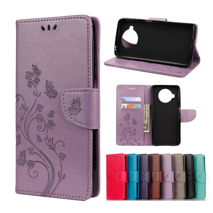 Butterflies Love Flowers Embossing Horizontal Flip Leather Case with Holder & Card Slots & Wallet, For Xiaomi Mi 10T Lite 5G, For Xiaomi Mi 10T Pro 5G, For Xiaomi Mi 10T 5G