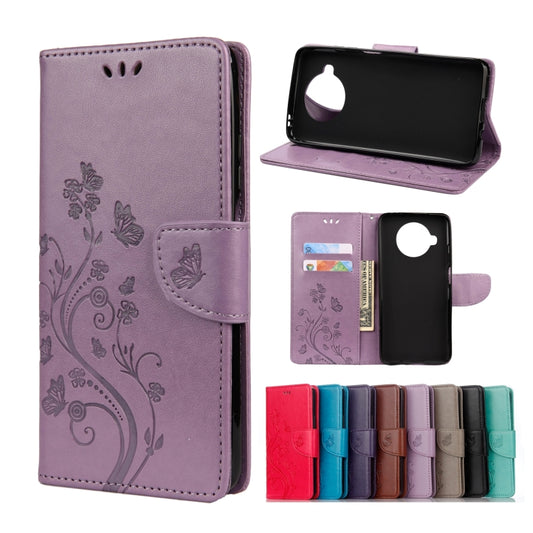 Butterflies Love Flowers Embossing Horizontal Flip Leather Case with Holder & Card Slots & Wallet, For Xiaomi Mi 10T Lite 5G, For Xiaomi Mi 10T Pro 5G, For Xiaomi Mi 10T 5G