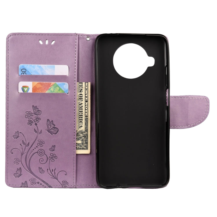 Butterflies Love Flowers Embossing Horizontal Flip Leather Case with Holder & Card Slots & Wallet, For Xiaomi Mi 10T Lite 5G, For Xiaomi Mi 10T Pro 5G, For Xiaomi Mi 10T 5G