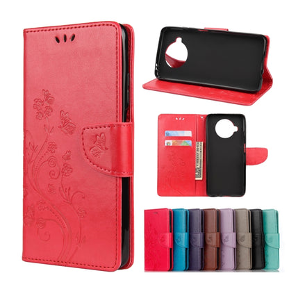 Butterflies Love Flowers Embossing Horizontal Flip Leather Case with Holder & Card Slots & Wallet, For Xiaomi Mi 10T Lite 5G, For Xiaomi Mi 10T Pro 5G, For Xiaomi Mi 10T 5G