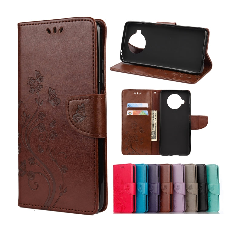 Butterflies Love Flowers Embossing Horizontal Flip Leather Case with Holder & Card Slots & Wallet, For Xiaomi Mi 10T Lite 5G, For Xiaomi Mi 10T Pro 5G, For Xiaomi Mi 10T 5G