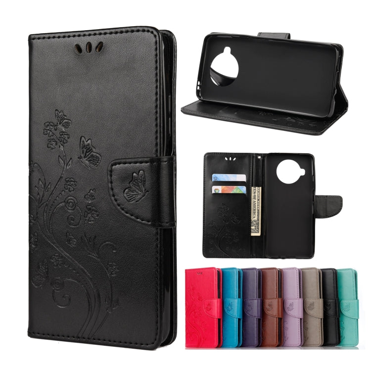 Butterflies Love Flowers Embossing Horizontal Flip Leather Case with Holder & Card Slots & Wallet, For Xiaomi Mi 10T Lite 5G, For Xiaomi Mi 10T Pro 5G, For Xiaomi Mi 10T 5G