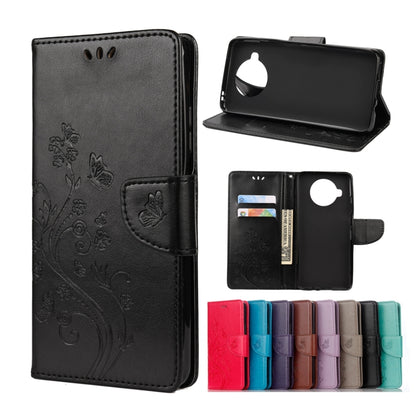 Butterflies Love Flowers Embossing Horizontal Flip Leather Case with Holder & Card Slots & Wallet, For Xiaomi Mi 10T Lite 5G, For Xiaomi Mi 10T Pro 5G, For Xiaomi Mi 10T 5G