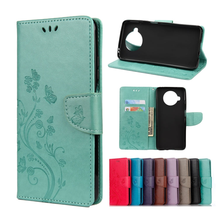 Butterflies Love Flowers Embossing Horizontal Flip Leather Case with Holder & Card Slots & Wallet, For Xiaomi Mi 10T Lite 5G, For Xiaomi Mi 10T Pro 5G, For Xiaomi Mi 10T 5G
