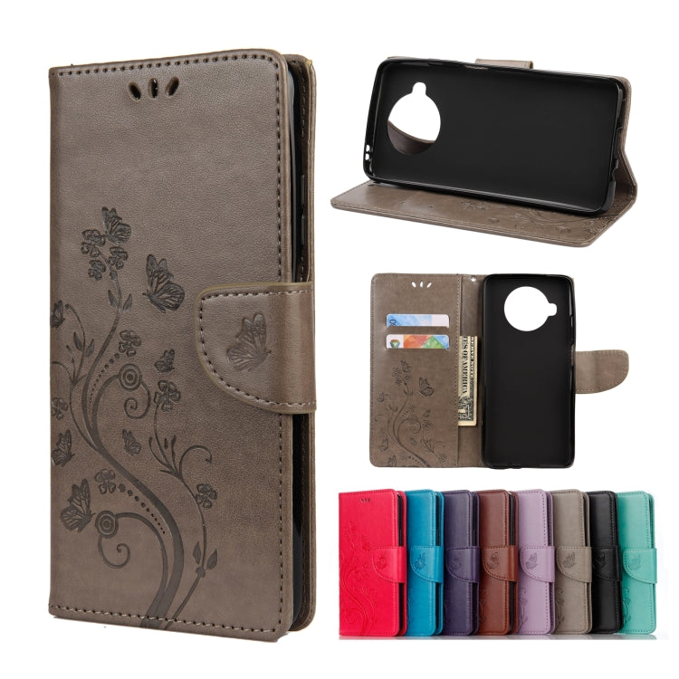 Butterflies Love Flowers Embossing Horizontal Flip Leather Case with Holder & Card Slots & Wallet, For Xiaomi Mi 10T Lite 5G, For Xiaomi Mi 10T Pro 5G, For Xiaomi Mi 10T 5G