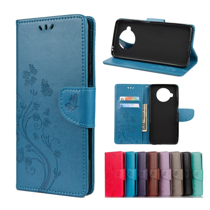 Butterflies Love Flowers Embossing Horizontal Flip Leather Case with Holder & Card Slots & Wallet, For Xiaomi Mi 10T Lite 5G, For Xiaomi Mi 10T Pro 5G, For Xiaomi Mi 10T 5G