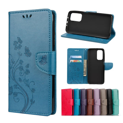 Butterflies Love Flowers Embossing Horizontal Flip Leather Case with Holder & Card Slots & Wallet, For Xiaomi Mi 10T Lite 5G, For Xiaomi Mi 10T Pro 5G, For Xiaomi Mi 10T 5G
