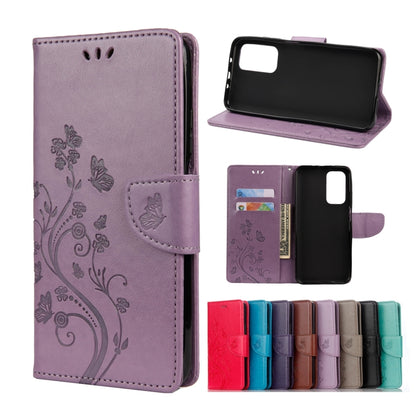 Butterflies Love Flowers Embossing Horizontal Flip Leather Case with Holder & Card Slots & Wallet, For Xiaomi Mi 10T Lite 5G, For Xiaomi Mi 10T Pro 5G, For Xiaomi Mi 10T 5G