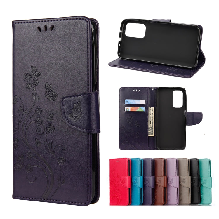 Butterflies Love Flowers Embossing Horizontal Flip Leather Case with Holder & Card Slots & Wallet, For Xiaomi Mi 10T Lite 5G, For Xiaomi Mi 10T Pro 5G, For Xiaomi Mi 10T 5G