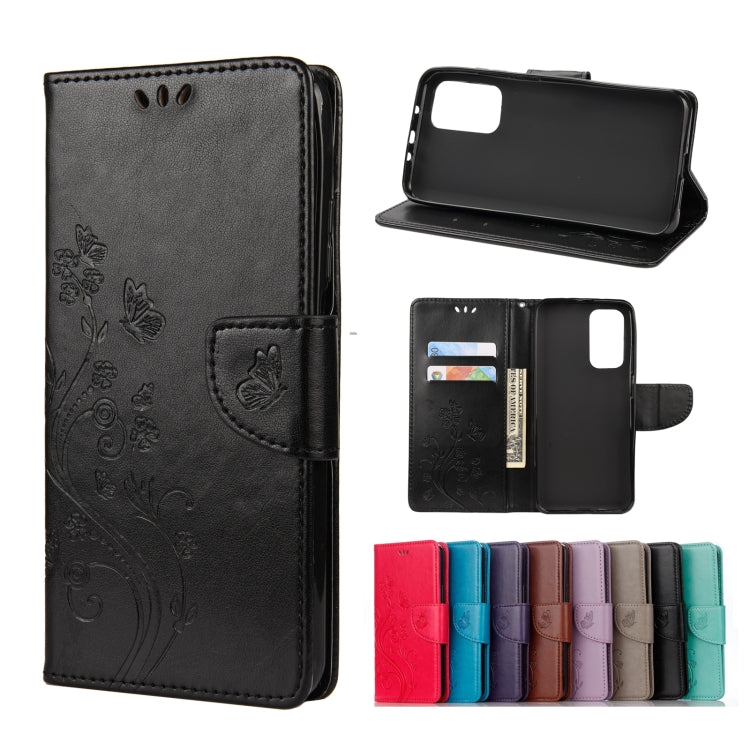 Butterflies Love Flowers Embossing Horizontal Flip Leather Case with Holder & Card Slots & Wallet, For Xiaomi Mi 10T Lite 5G, For Xiaomi Mi 10T Pro 5G, For Xiaomi Mi 10T 5G