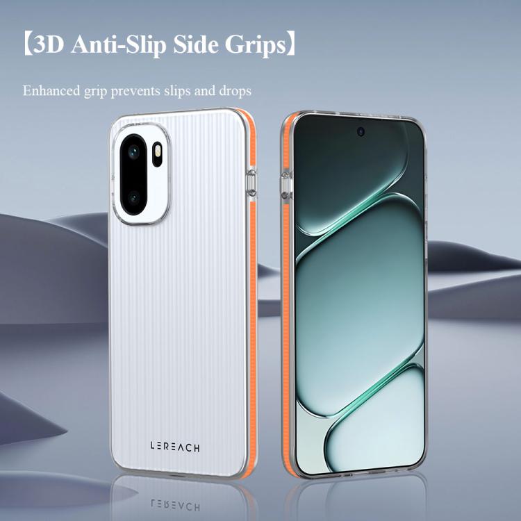 LeReach TOC Icicle Series Ice Mist Double-Sided Non-Slip Phone Case, For OnePlus Ace 6/Ace 6T/15R, For OnePlus 15