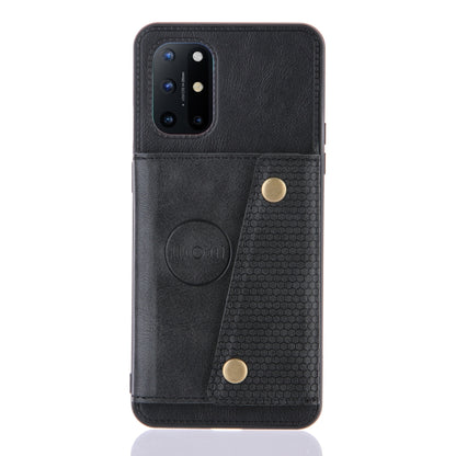 Double Buckle PU + TPU Shockproof Magnetic Protective Case with Card Slots & Holder, For OnePlus 8T, For OPPO F17 Pro, For OPPO Realme 7 5G, For OPPO Realme 7i, For OPPO Realme 7 Pro, For Xiaomi Poco X3