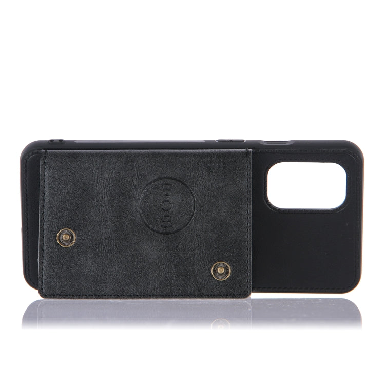 Double Buckle PU + TPU Shockproof Magnetic Protective Case with Card Slots & Holder, For OnePlus 8T, For OPPO F17 Pro, For OPPO Realme 7 5G, For OPPO Realme 7i, For OPPO Realme 7 Pro, For Xiaomi Poco X3