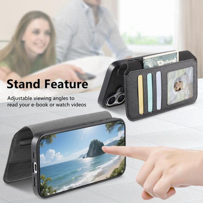 Twill Fabric MagSafe RFID Anti-theft Zipper Wallet Leather Phone Case, For OnePlus Ace 6 / 6T, For OnePlus 15, For OnePlus 13R, For OnePlus 13