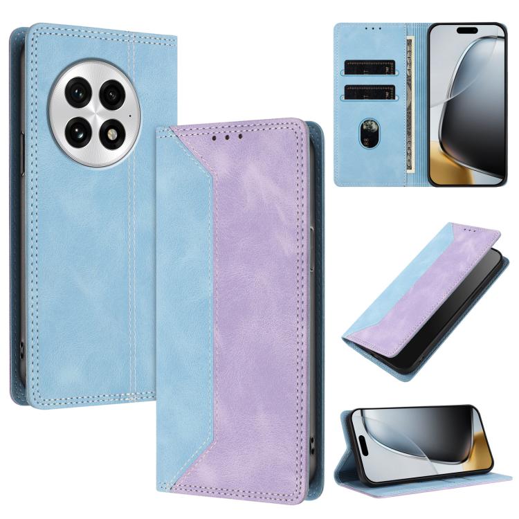 Skin Feel Two-tone RFID Blocking Vegan Leather Phone Case, For OnePlus Ace 5 / Ace 5 Pro / 13R 5G, For OnePlus 13, For OnePlus Nord 4