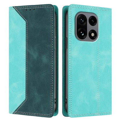 Skin Feel Two-tone RFID Blocking Vegan Leather Phone Case, For OnePlus 15, For OnePlus Nord 5 / Ace 5 Ultra, For OnePlus Nord CE5 / Ace 5 Racing