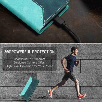 Skin Feel Two-tone RFID Blocking Vegan Leather Phone Case, For OnePlus 15, For OnePlus Nord 5 / Ace 5 Ultra, For OnePlus Nord CE5 / Ace 5 Racing