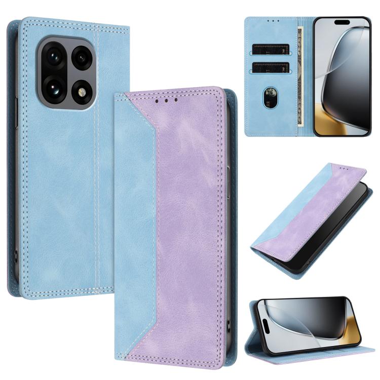 Skin Feel Two-tone RFID Blocking Vegan Leather Phone Case, For OnePlus 15, For OnePlus Nord 5 / Ace 5 Ultra, For OnePlus Nord CE5 / Ace 5 Racing