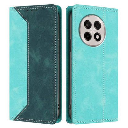 Skin Feel Two-tone RFID Blocking Vegan Leather Phone Case, For OnePlus Ace 5 / Ace 5 Pro / 13R 5G, For OnePlus 13, For OnePlus Nord 4