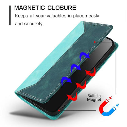 Skin Feel Two-tone RFID Blocking Vegan Leather Phone Case, For OnePlus Ace 5 / Ace 5 Pro / 13R 5G, For OnePlus 13, For OnePlus Nord 4