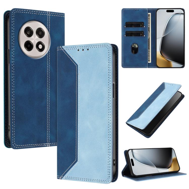 Skin Feel Two-tone RFID Blocking Vegan Leather Phone Case, For OnePlus Ace 5 / Ace 5 Pro / 13R 5G, For OnePlus 13, For OnePlus Nord 4