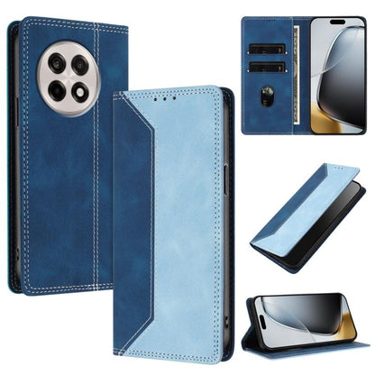 Skin Feel Two-tone RFID Blocking Vegan Leather Phone Case, For OnePlus Ace 5 / Ace 5 Pro / 13R 5G, For OnePlus 13, For OnePlus Nord 4