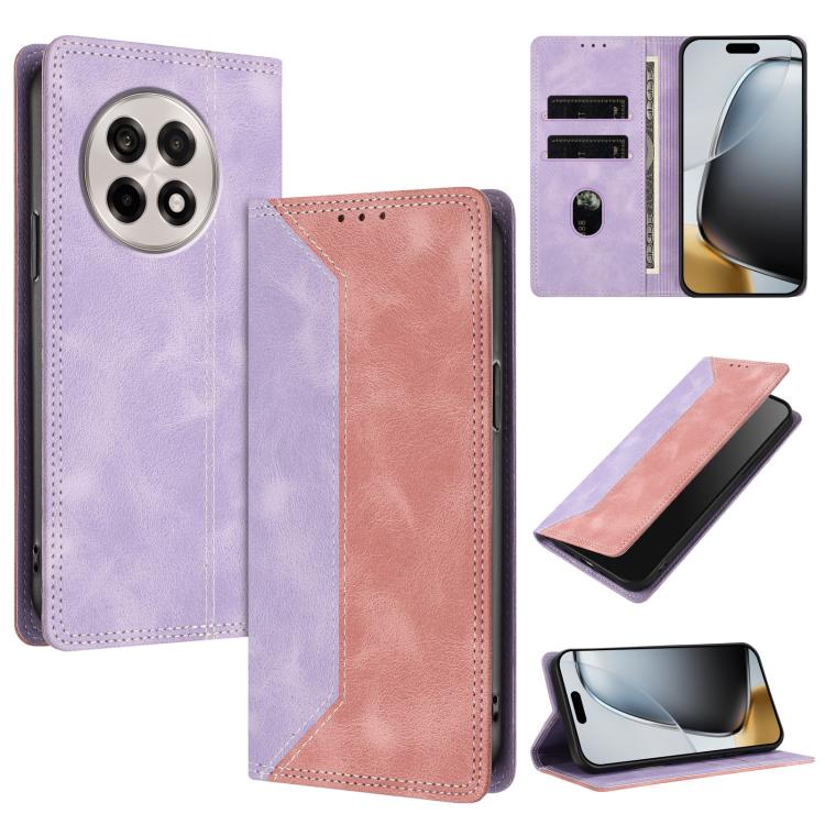 Skin Feel Two-tone RFID Blocking Vegan Leather Phone Case, For OnePlus Ace 5 / Ace 5 Pro / 13R 5G, For OnePlus 13, For OnePlus Nord 4