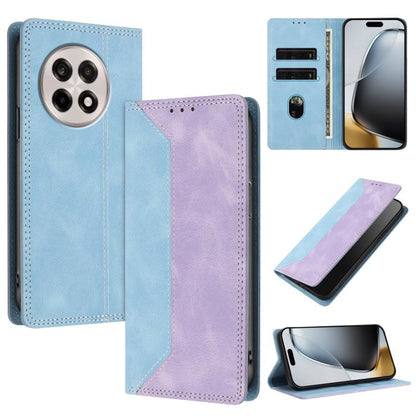 Skin Feel Two-tone RFID Blocking Vegan Leather Phone Case, For OnePlus Ace 5 / Ace 5 Pro / 13R 5G, For OnePlus 13, For OnePlus Nord 4