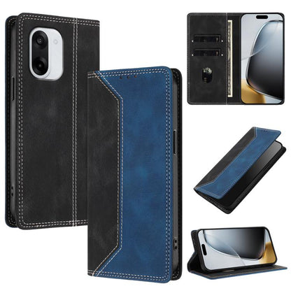 Skin Feel Two-tone RFID Blocking Vegan Leather Phone Case, For OnePlus 15, For OnePlus Nord 5 / Ace 5 Ultra, For OnePlus Nord CE5 / Ace 5 Racing