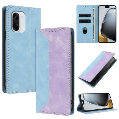 Skin Feel Two-tone RFID Blocking Vegan Leather Phone Case, For OnePlus 15, For OnePlus Nord 5 / Ace 5 Ultra, For OnePlus Nord CE5 / Ace 5 Racing