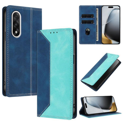 Skin Feel Two-tone RFID Blocking Vegan Leather Phone Case, For OnePlus 15, For OnePlus Nord 5 / Ace 5 Ultra, For OnePlus Nord CE5 / Ace 5 Racing