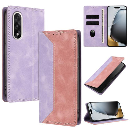 Skin Feel Two-tone RFID Blocking Vegan Leather Phone Case, For OnePlus 15, For OnePlus Nord 5 / Ace 5 Ultra, For OnePlus Nord CE5 / Ace 5 Racing