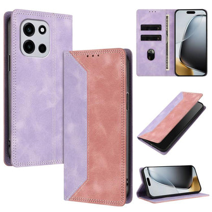 Skin Feel Two-tone RFID Blocking Vegan Leather Phone Case, For OnePlus Ace 6 Ultra, For OnePlus Nord 6, For OnePlus 15T