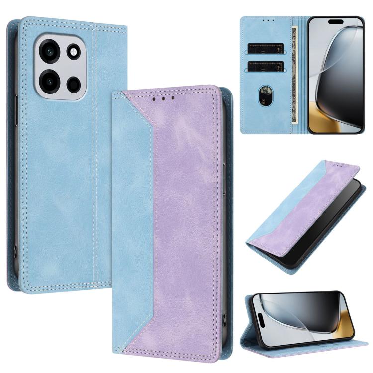 Skin Feel Two-tone RFID Blocking Vegan Leather Phone Case, For OnePlus Ace 6 Ultra, For OnePlus Nord 6, For OnePlus 15T