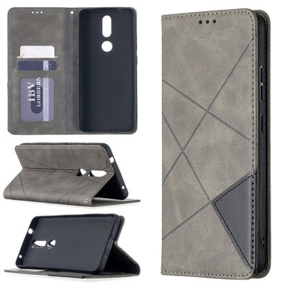 Rhombus Texture Horizontal Flip Magnetic Leather Case with Holder & Card Slots, For Nokia 2.4, For Nokia 3.4, For Xiaomi Mi 10T / 10 Pro 5G, For Xiaomi Mi 10T Lite 5G