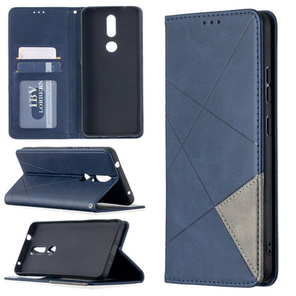 Rhombus Texture Horizontal Flip Magnetic Leather Case with Holder & Card Slots, For Nokia 2.4, For Nokia 3.4, For Xiaomi Mi 10T / 10 Pro 5G, For Xiaomi Mi 10T Lite 5G
