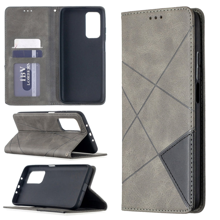 Rhombus Texture Horizontal Flip Magnetic Leather Case with Holder & Card Slots, For Nokia 2.4, For Nokia 3.4, For Xiaomi Mi 10T / 10 Pro 5G, For Xiaomi Mi 10T Lite 5G