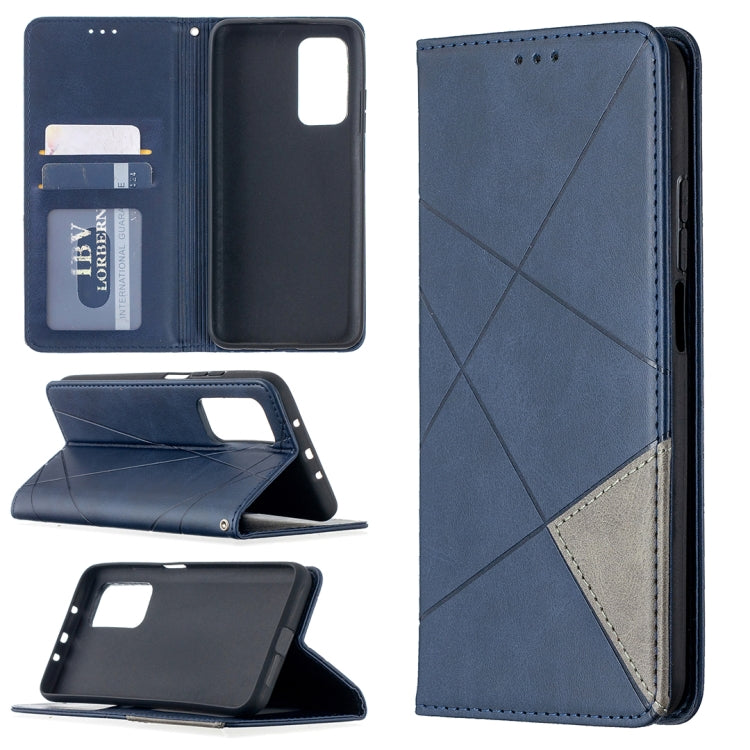 Rhombus Texture Horizontal Flip Magnetic Leather Case with Holder & Card Slots, For Nokia 2.4, For Nokia 3.4, For Xiaomi Mi 10T / 10 Pro 5G, For Xiaomi Mi 10T Lite 5G