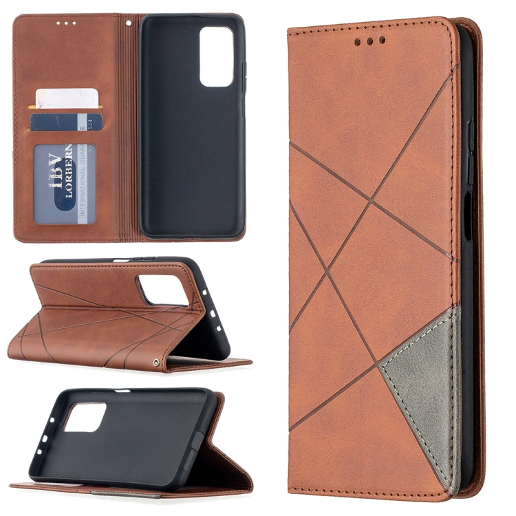 Rhombus Texture Horizontal Flip Magnetic Leather Case with Holder & Card Slots, For Nokia 2.4, For Nokia 3.4, For Xiaomi Mi 10T / 10 Pro 5G, For Xiaomi Mi 10T Lite 5G