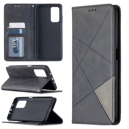 Rhombus Texture Horizontal Flip Magnetic Leather Case with Holder & Card Slots, For Nokia 2.4, For Nokia 3.4, For Xiaomi Mi 10T / 10 Pro 5G, For Xiaomi Mi 10T Lite 5G