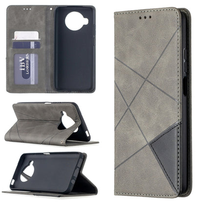 Rhombus Texture Horizontal Flip Magnetic Leather Case with Holder & Card Slots, For Nokia 2.4, For Nokia 3.4, For Xiaomi Mi 10T / 10 Pro 5G, For Xiaomi Mi 10T Lite 5G