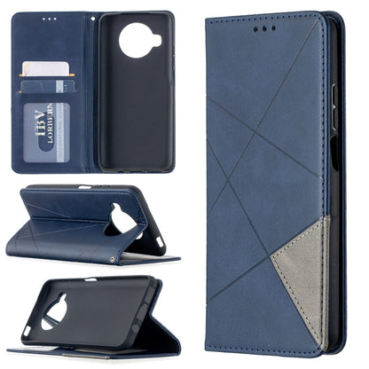 Rhombus Texture Horizontal Flip Magnetic Leather Case with Holder & Card Slots, For Nokia 2.4, For Nokia 3.4, For Xiaomi Mi 10T / 10 Pro 5G, For Xiaomi Mi 10T Lite 5G