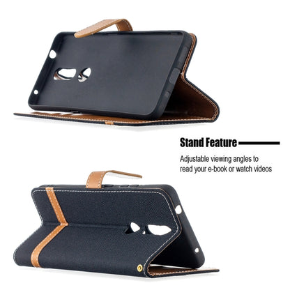 Color Matching Denim Texture Leather Case with Holder & Card Slots & Wallet & Lanyard, For Nokia 2.4, For Nokia 3.4