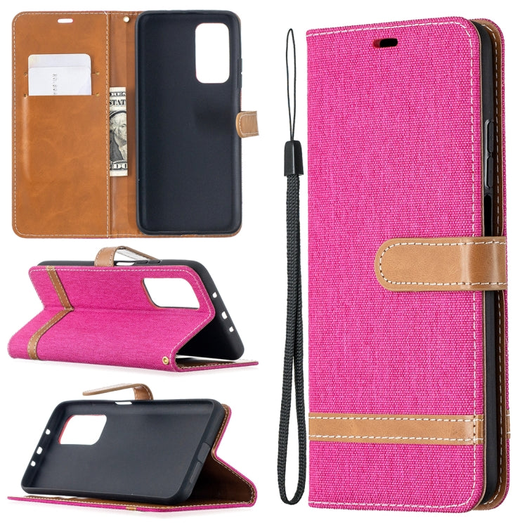 Color Matching Denim Texture Leather Case with Holder & Card Slots & Wallet & Lanyard, For Xiaomi Mi 10T / 10 Pro 5G, For Xiaomi Mi 10T Lite 5G