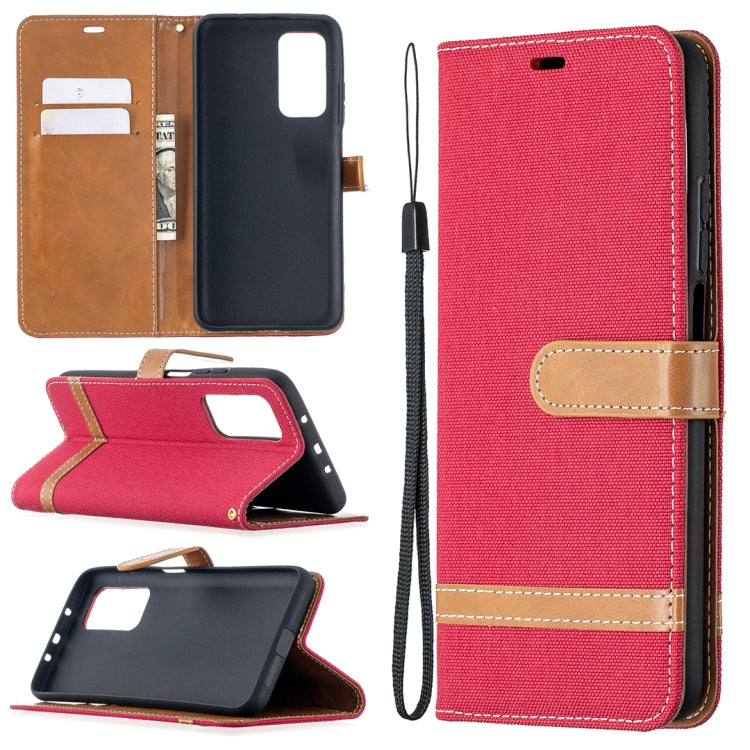 Color Matching Denim Texture Leather Case with Holder & Card Slots & Wallet & Lanyard, For Xiaomi Mi 10T / 10 Pro 5G, For Xiaomi Mi 10T Lite 5G