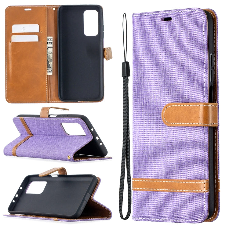 Color Matching Denim Texture Leather Case with Holder & Card Slots & Wallet & Lanyard, For Xiaomi Mi 10T / 10 Pro 5G, For Xiaomi Mi 10T Lite 5G