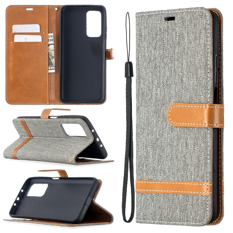 Color Matching Denim Texture Leather Case with Holder & Card Slots & Wallet & Lanyard, For Xiaomi Mi 10T / 10 Pro 5G, For Xiaomi Mi 10T Lite 5G